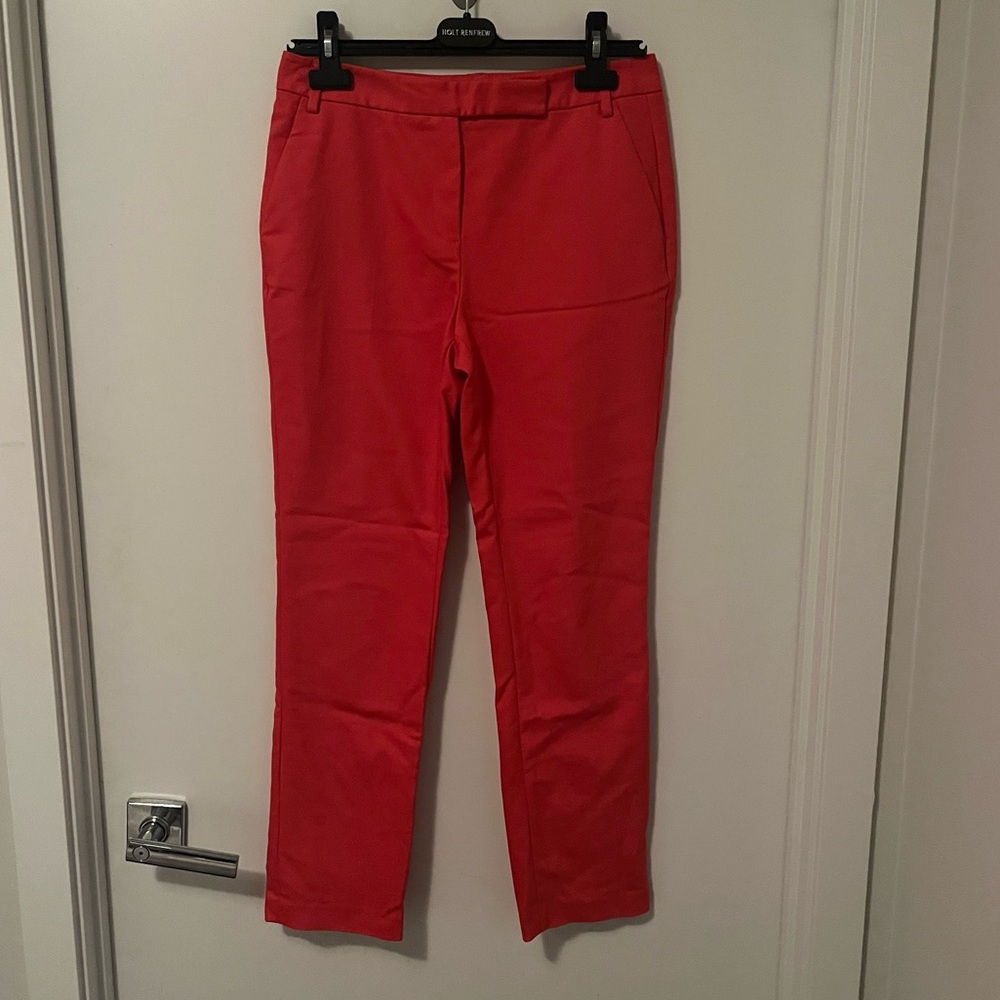 Reiss Vibrant Red tailored pants